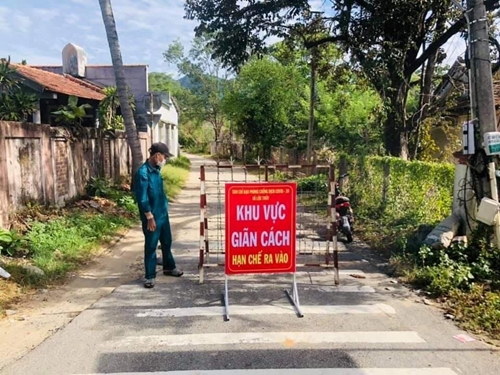 Giãn cách xã hội xã Lộc Thủy Phú Lộc để phòng, chống dịch COVID-19
