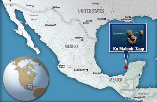 Nổ giàn khoan dầu ngoài khơi Vịnh Mexico, nhiều người bị thương