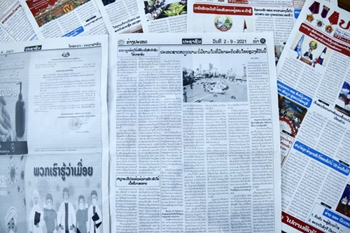Báo chí Lào đề cao các thành tựu phát triển của Việt Nam