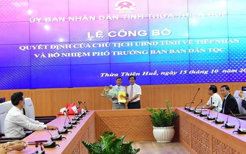 Bổ nhiệm ông Lê Xuân Hải giữ chức vụ Phó trưởng Ban Dân tộc
