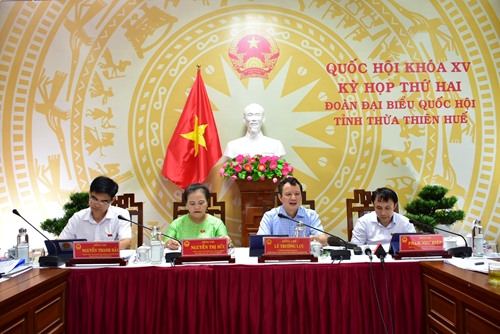 Quốc hội thảo luận về cơ chế, chính sách đặc thù của Thừa Thiên Huế