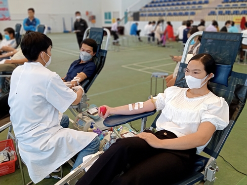 Tiếp nhận 151 đơn vị máu trên địa bàn huyện Phong Điền