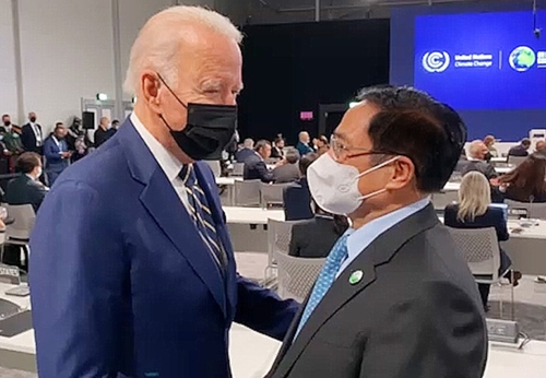 Thủ tướng gặp Tổng thống Biden và lãnh đạo Hàn Quốc, Thái Lan bên lề COP26