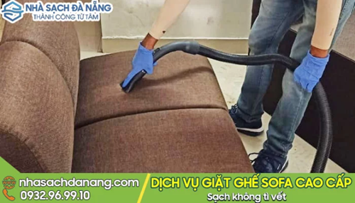 Dịch vụ vệ sinh sofa tại Đà Nẵng hàng đầu - NHASACHDANANG