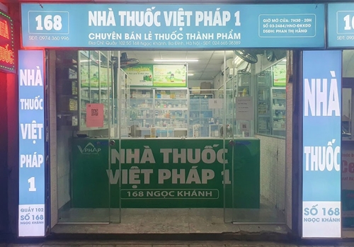 Nhà thuốc Việt Pháp 1 - Chiến lược xây dựng và phát triển nhà thuốc online hiện đại