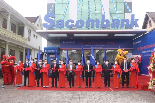 Sacombank Phú Lộc chính thức hoạt động