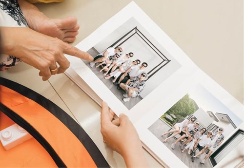 Saving memories with photobook