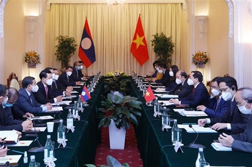Bộ trưởng Ngoại giao Lào Saleumxay Kommasith thăm chính thức Việt Nam