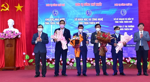 Sở Khoa học và Công nghệ, huyện Phú Lộc dẫn đầu bảng chỉ số đánh giá năng lực cạnh tranh năm 2021