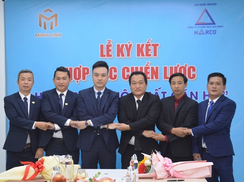 Ký kết hợp tác chiến lược “nội thất căn hộ” giữa Minh Linh Group và Công ty CP Kiến trúc xây dựng HARCO