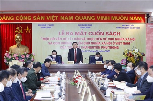 Ra mắt sách của Tổng Bí thư Nguyễn Phú Trọng về con đường đi lên chủ nghĩa xã hội ở Việt Nam