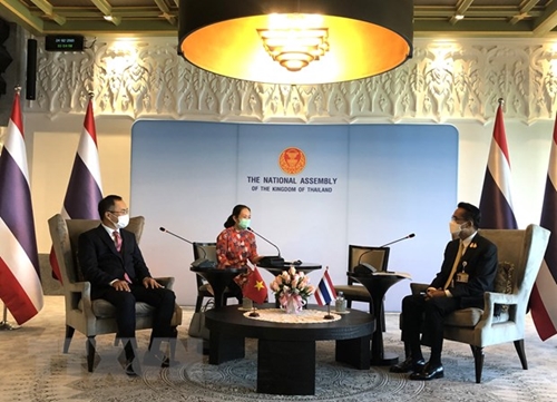 Lãnh đạo Hạ viện Thái Lan đánh giá cao hợp tác với Quốc hội Việt Nam