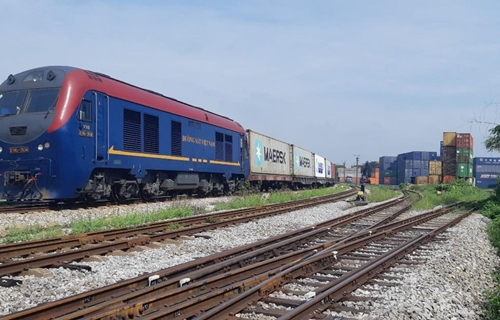 Đường sắt tổ chức đoàn tàu container chạy thẳng Đà Nẵng đi châu Âu