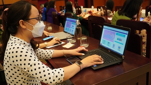 Hội Liên hiệp phụ nữ tỉnh phát động cuộc thi trắc nghiệm trên Internet