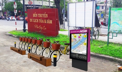 Launching the service of public bicycle-sharing from April 29