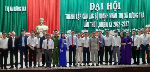 Thành lập Câu lạc bộ Doanh nhân thị xã Hương Trà