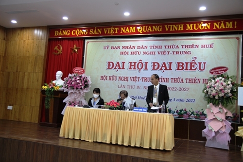 Ông Trần Đình Bình được bầu tái cử Chủ tịch Hội hữu nghị Việt – Trung