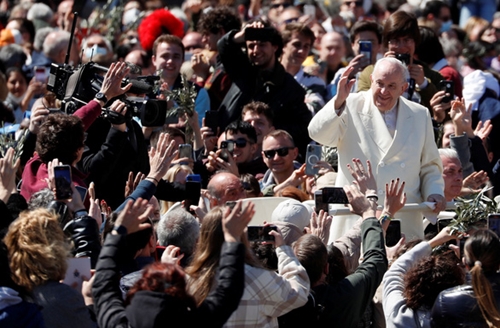 Giáo hoàng Francis kêu gọi ngừng bắn ở Ukraine dịp lễ Phục sinh