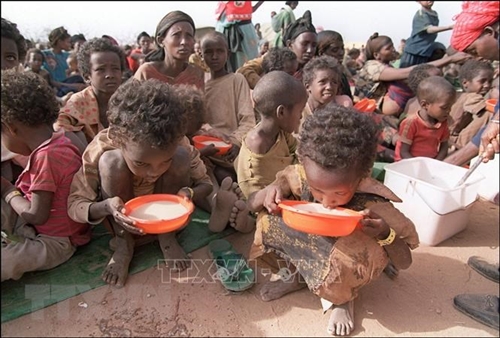 2 triệu trẻ em ở vùng Sừng châu Phi có nguy cơ đối mặt với chết đói