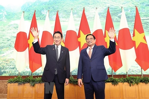 Thủ tướng Chính phủ Tiến tới thiết lập quan hệ hợp tác đối tác số Việt-Nhật