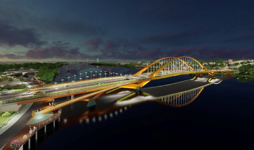 Xây dựng Cầu vượt sông Hương trên đường Nguyễn Hoàng trở thành biểu trưng của Huế