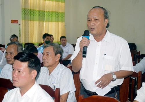 Nhiều vấn đề được cử tri huyện Phong Điền phản ánh, kiến nghị