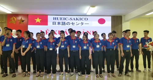 Lễ xuất cảnh cho các học viên HueIC- Sakico sang Nhật Bản làm việc
