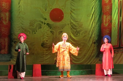 Many artists won prizes at the National Tuong and Folk Opera Festival