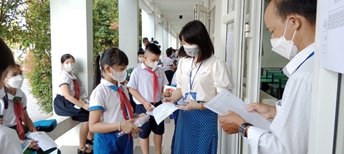 Hơn 1 500 thí sinh dự tuyển vào Trường THCS Nguyễn Tri Phương