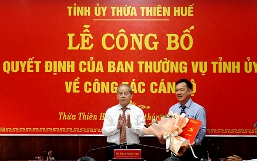 Bổ nhiệm ông Lê Văn Vu giữ chức vụ Phó Trưởng ban Nội chính Tỉnh ủy