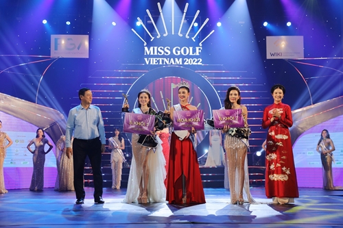 Họp báo công bố Top 3 Hoa khôi golf Việt Nam