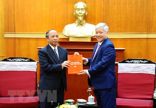 Nỗ lực hiện thực hóa thỏa thuận giữa tổ chức Mặt trận hai nước Việt-Lào