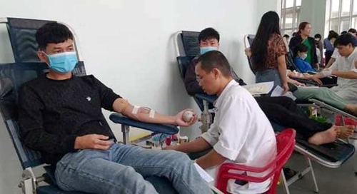 Nhiều người trẻ hàng chục lần hiến máu tình nguyện