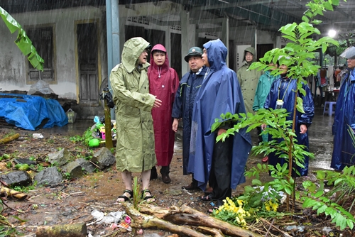 Phó Chủ tịch UBND tỉnh Hoàng Hải Minh yêu cầu bảo đảm an toàn tại vùng có nguy cơ cao xảy ra lũ quét, sạt lở đất