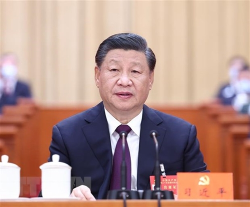 Tổng Bí thư Nguyễn Phú Trọng gửi điện mừng Tổng Bí thư Trung Quốc Tập Cận Bình tái đắc cử