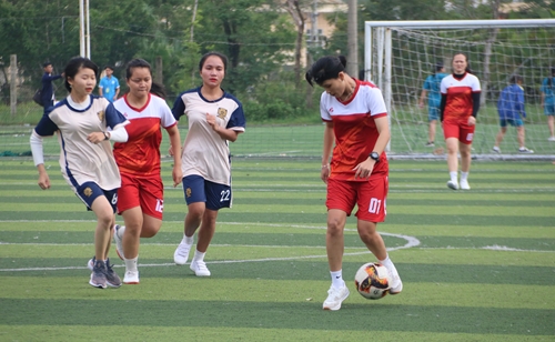 23 đội bóng tham gia giải bóng đá sinh viên Trường ĐH Sư phạm