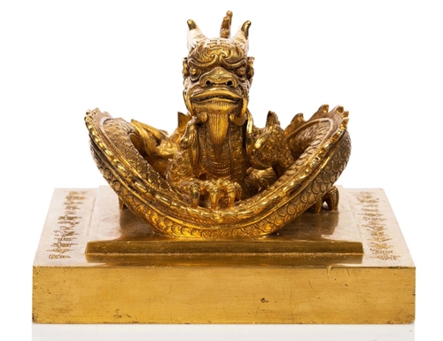 Hãng đấu giá ở Pháp dời ngày đấu giá kim ấn “Hoàng đế chi bảo” của triều Nguyễn