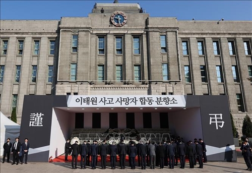 Hàn Quốc công bố bồi thường cho nạn nhân nước ngoài thiệt mạng trong thảm họa Itaewon