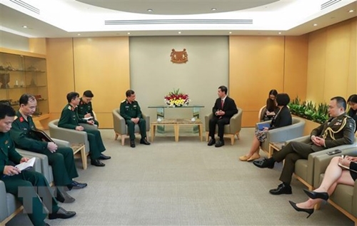 Việt Nam-Singapore hợp tác quốc phòng chặt chẽ vì lợi ích chung