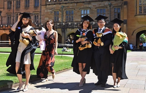 Sinh viên quốc tế trở lại Australia cao kỷ lục