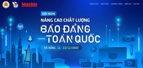 Ngày 12 11, Hội nghị “Nâng cao chất lượng báo Đảng toàn quốc” sẽ diễn ra tại Đà Nẵng