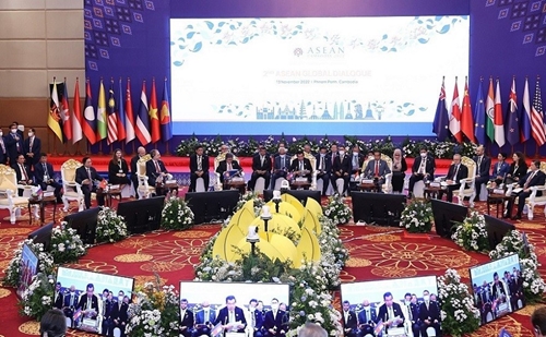Đối thoại toàn cầu ASEAN lần thứ hai bàn luận sâu về tiến trình phục hồi kinh tế của khu vực
