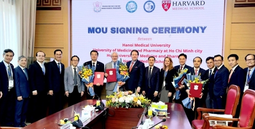 Trường ĐH Y - Dược Huế ký kết hợp tác với Trường ĐH Y khoa Harvard