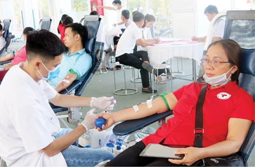 Lan tỏa phong trào hiến máu tình nguyện ở Phong Điền