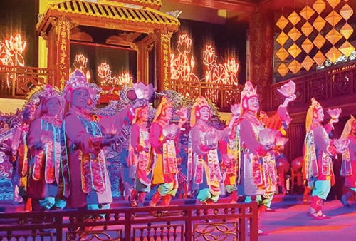 Dance of harmony of Hue Winter Festival 2022