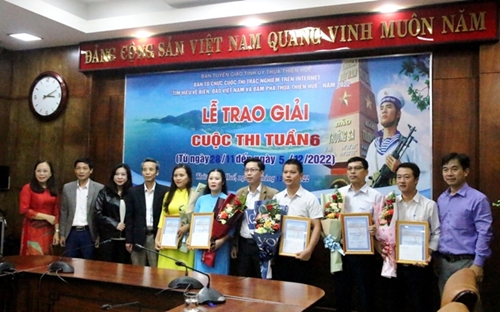 Trần Bùi Thị Diễm Hằng đoạt giải nhất tuần cuối cùng cuộc thi về biển, đảo Việt Nam