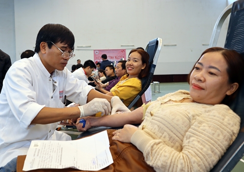 Phong Điền Gần 200 người tham gia hiến máu tình nguyện đợt V năm 2022