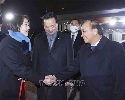 Chủ tịch nước Nguyễn Xuân Phúc kết thúc thành công chuyến thăm cấp Nhà nước tới Hàn Quốc