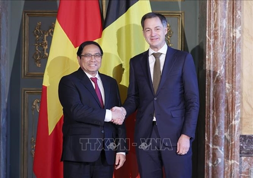 Thủ tướng Phạm Minh Chính hội đàm với Thủ tướng Bỉ Alexander De Croo