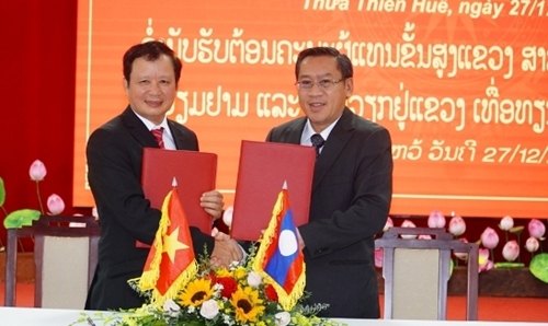 Thỏa thuận hợp tác giữa Thừa Thiên Huế và Salavan giai đoạn 2022- 2026